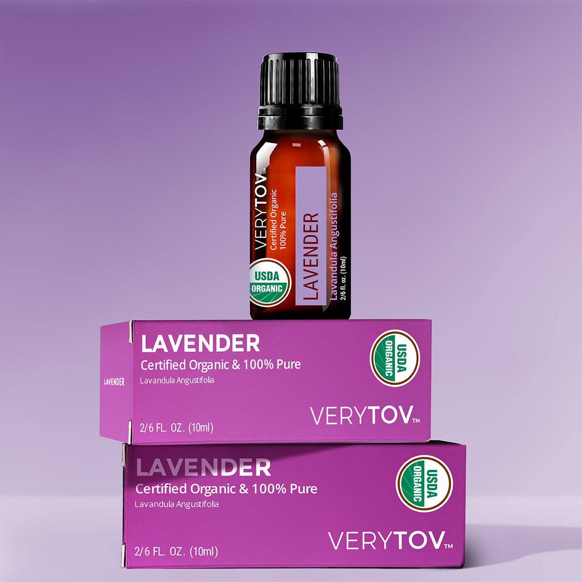 Premium USDA Organic Lavender Essential Oil - 100% Pure & Natural