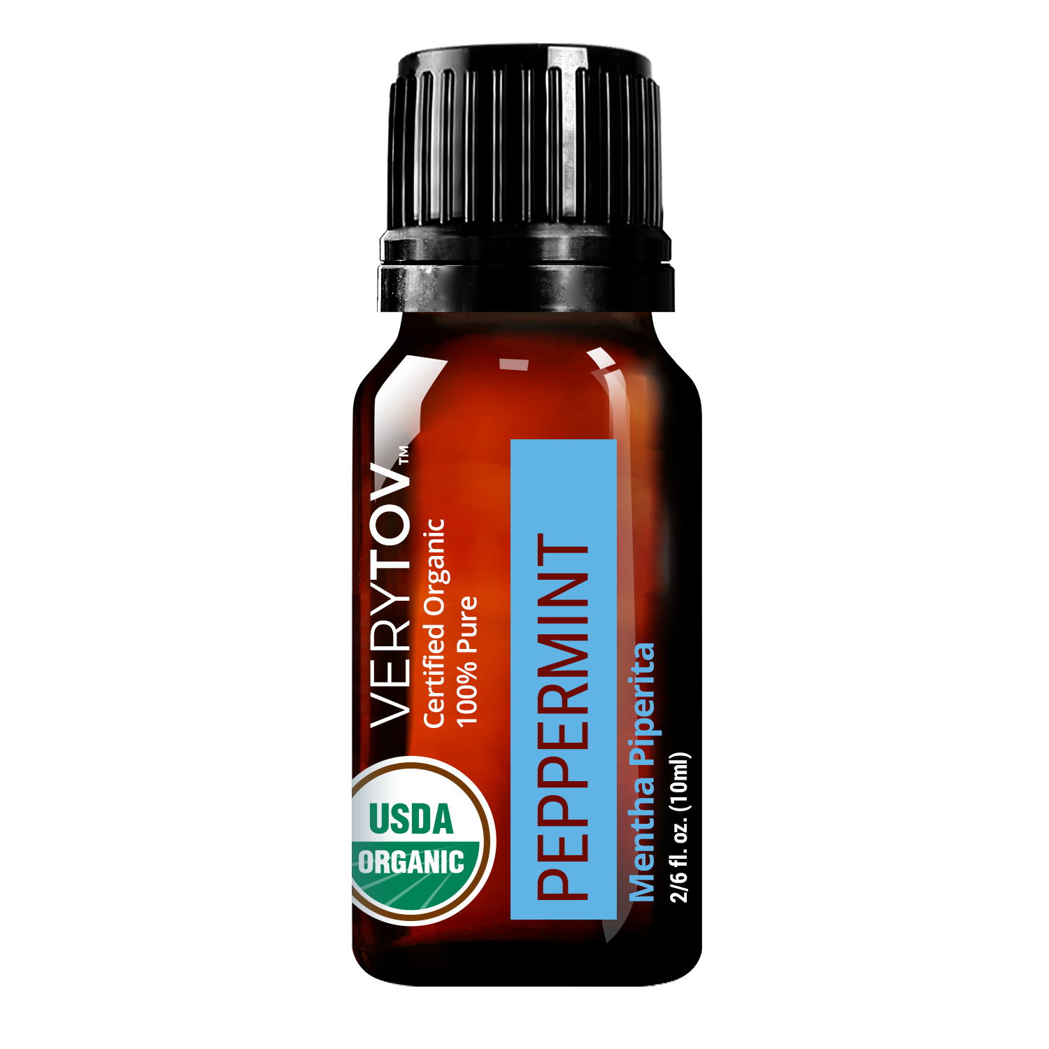 Premium USDA Organic Peppermint Essential Oil - 100% Pure & Natural