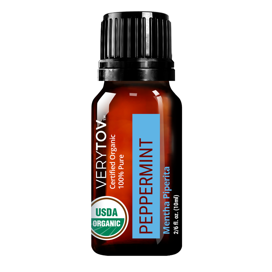 Premium USDA Organic Peppermint Essential Oil - 100% Pure &amp; Natural