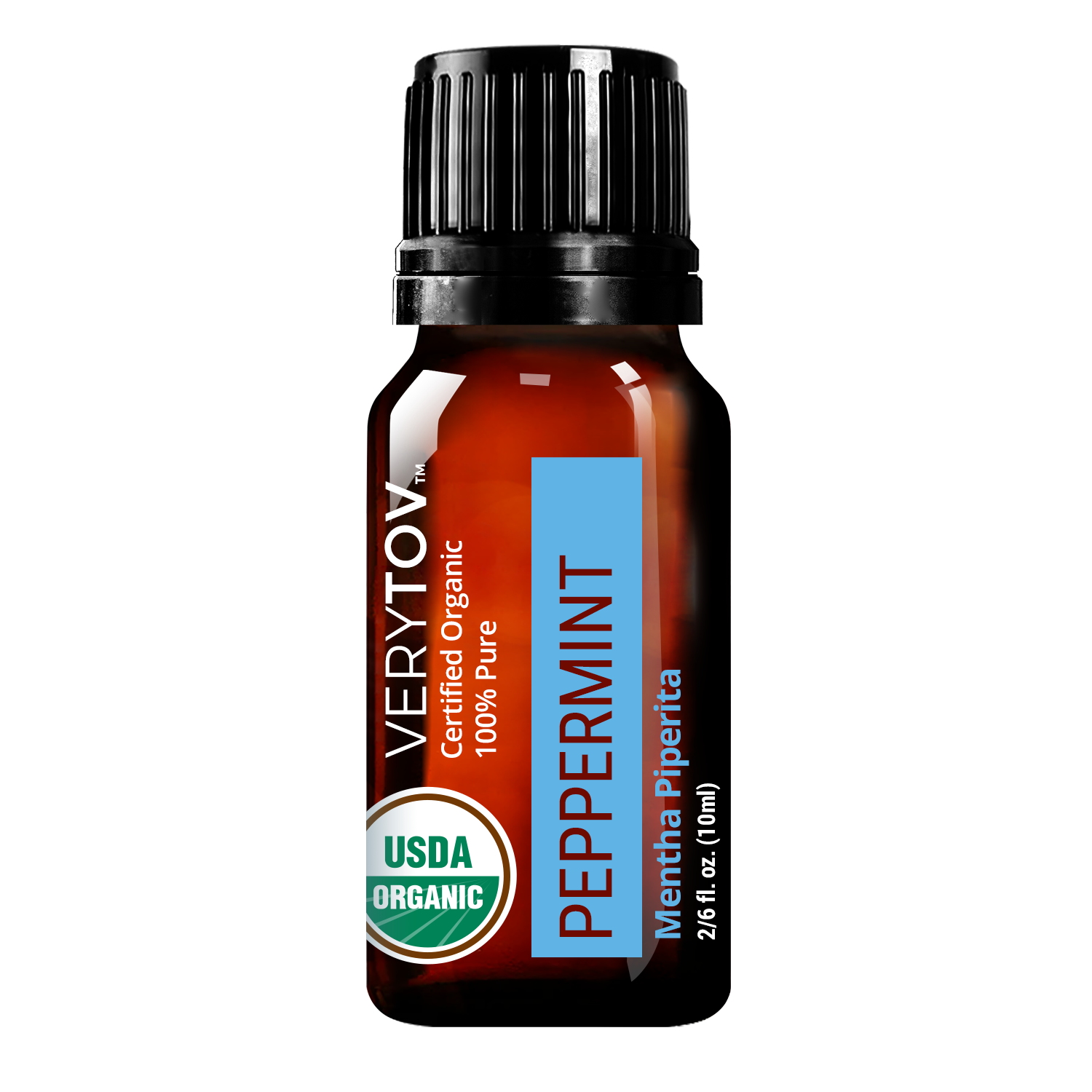 Premium USDA Organic Peppermint Essential Oil - 100% Pure &amp; Natural